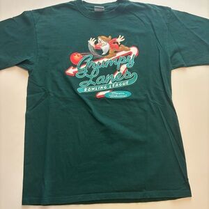 Vintage Disney grumpy lane bowling league shirt